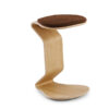 Ercolino-design-kruk-zithoogte-56-cm Ercolino ergonomisch design krukje eiken