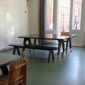 Picknick on Wheels design tafel groen