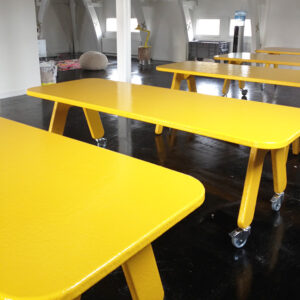POW Picknick on Wheels polyester tuintafel