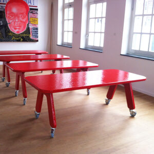 Picknick on Wheels tafel rood