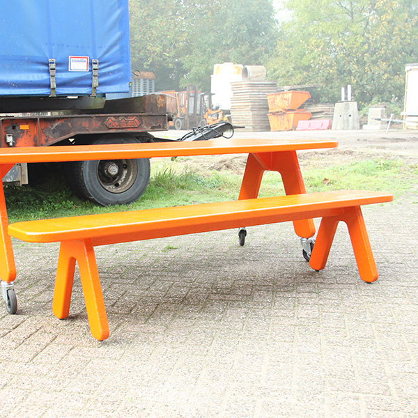 Picknick on Wheels oranje TAFELdesign.nl