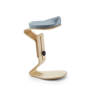 Ercolino verstelbare ergonomische kruk met comfort zit.